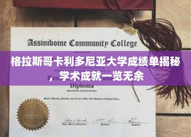 解码格拉斯哥卡利多尼亚大学学术秘籍，成绩单背后的璀璨成就