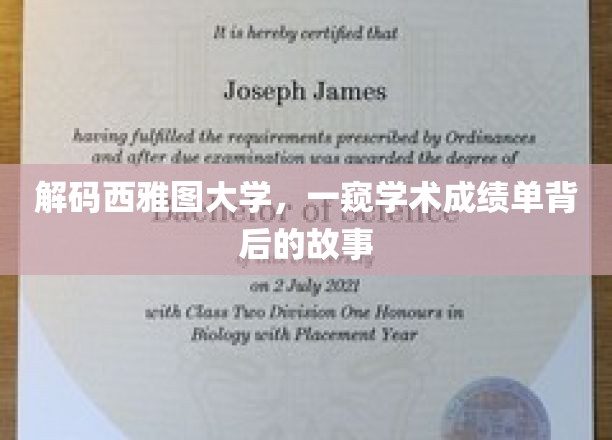 探索西雅图大学，揭开成绩单背后的学术奥秘