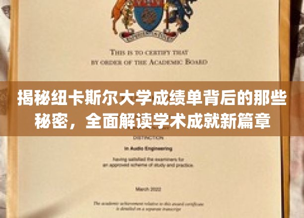 探寻纽卡斯尔大学成绩单的奥秘，揭秘学术成就背后的精彩故事