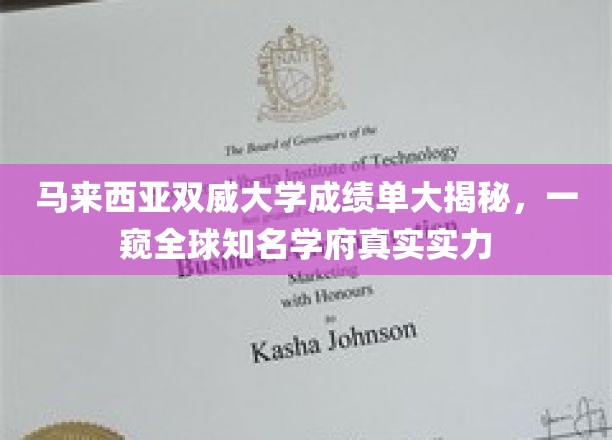 揭开双威大学神秘面纱，揭秘其全球影响力背后的真实成绩单