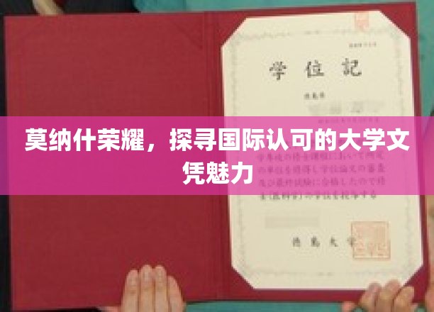 莫纳什荣耀，探寻国际认可的大学文凭魅力