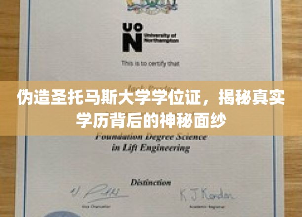 伪造圣托马斯大学学位证，揭秘真实学历背后的神秘面纱