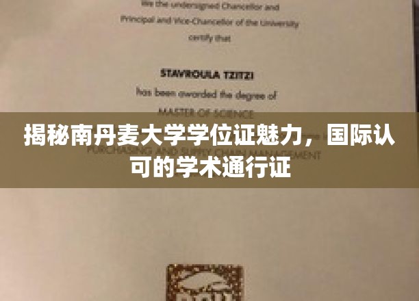 南丹麦大学学位证，全球认可的学术魅力通行证