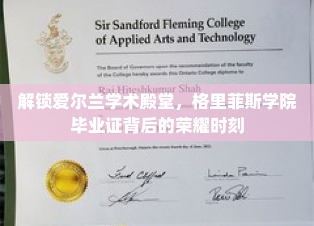 揭开格里菲斯学院荣耀毕业时刻，爱尔兰学术殿堂的精英启航