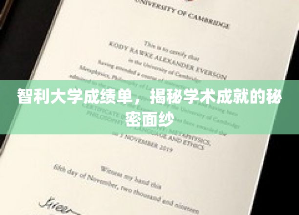 智利大学成绩单背后的学术辉煌之谜