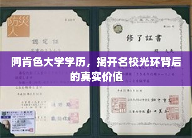 阿肯色大学学历，揭开名校光环背后的真实价值