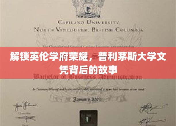 探寻普利茅斯大学荣耀，揭秘文凭背后的传奇历程