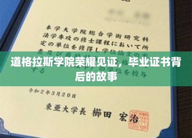 道格拉斯荣耀瞬间，揭秘毕业证书背后的传奇历程