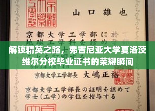 解锁荣耀之门，弗吉尼亚大学夏洛茨维尔分校毕业证书背后的非凡时刻
