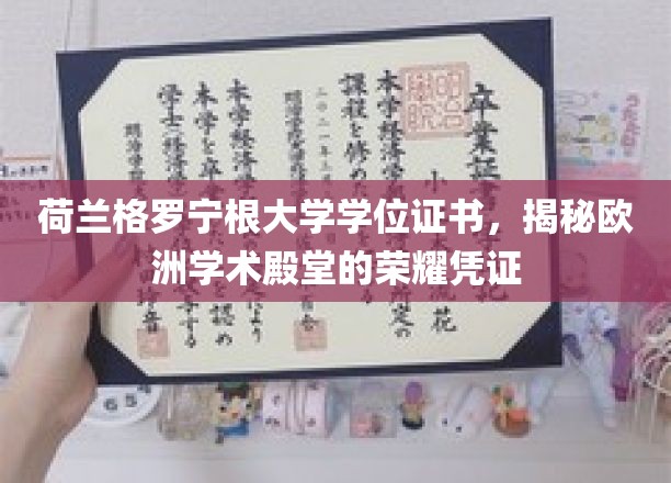 探索荷兰格罗宁根大学，学位证书背后的欧洲学术荣耀