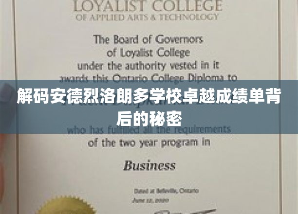 探秘安德烈洛朗多学校成绩斐然的神秘动力