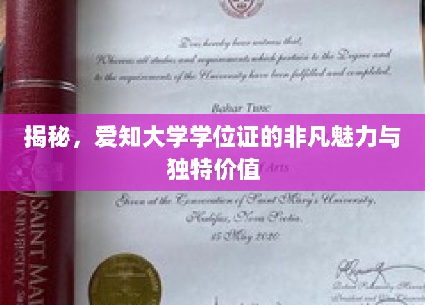 探秘，爱知大学学位证书背后的神秘力量与卓越价值
