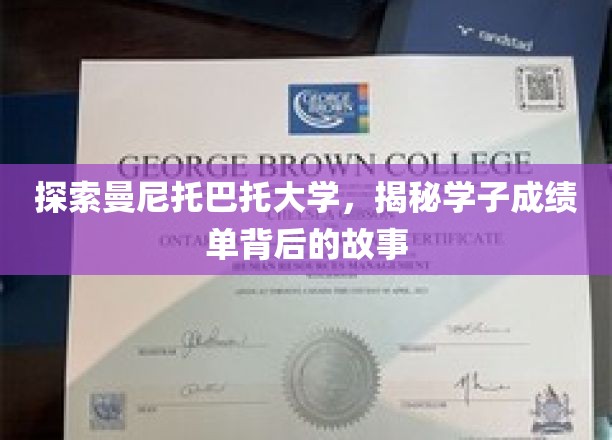 解锁曼尼托巴托大学学子的卓越之路，成绩单背后的秘密揭晓
