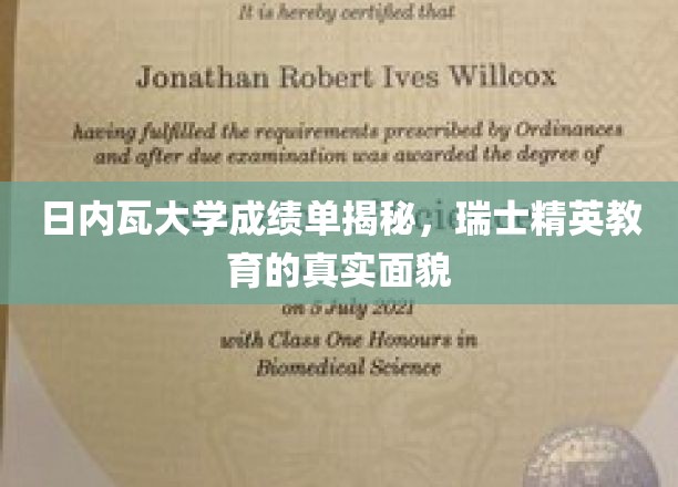 日内瓦大学成绩单揭秘，瑞士精英教育的真实面貌