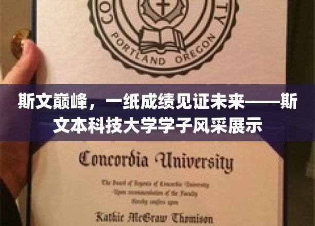 斯文巅峰，一纸成绩见证未来——斯文本科技大学学子风采展示