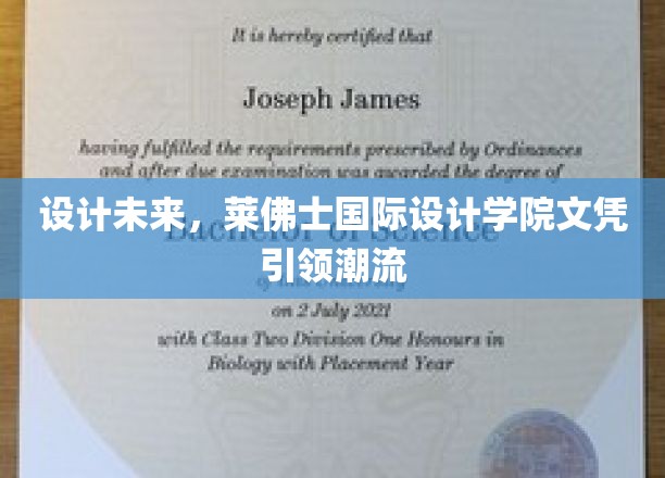 设计未来，莱佛士国际设计学院文凭引领潮流