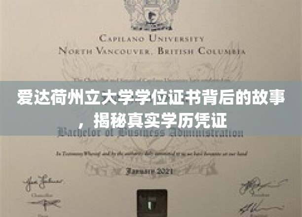 揭秘爱达荷州立大学，学位证书背后的真实故事与学历凭证的奥秘