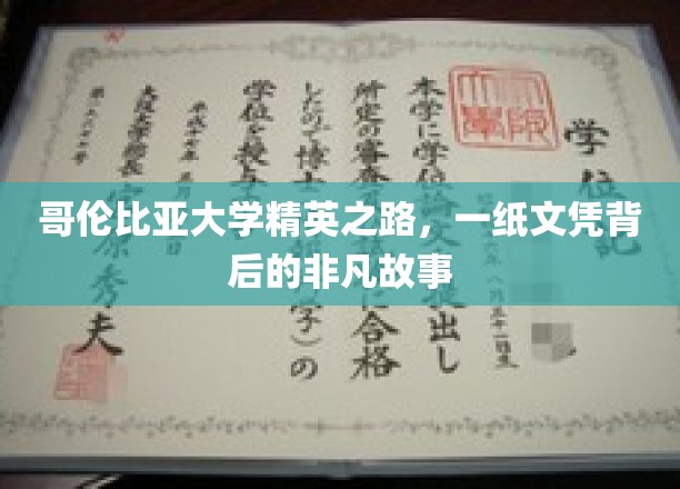 哥伦比亚大学精英之路，一纸文凭背后的非凡故事