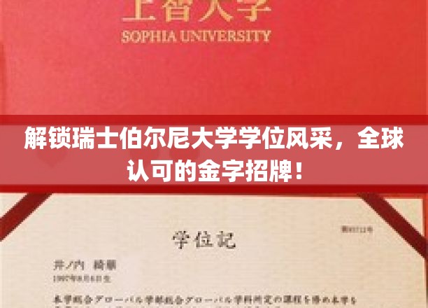 瑞士伯尔尼大学学位闪耀全球，揭秘世界级教育品质的秘密花园