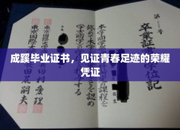 成蹊毕业证书，见证青春足迹的荣耀凭证