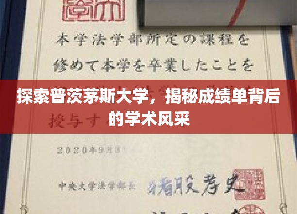 探索普茨茅斯大学，揭秘成绩单背后的学术风采