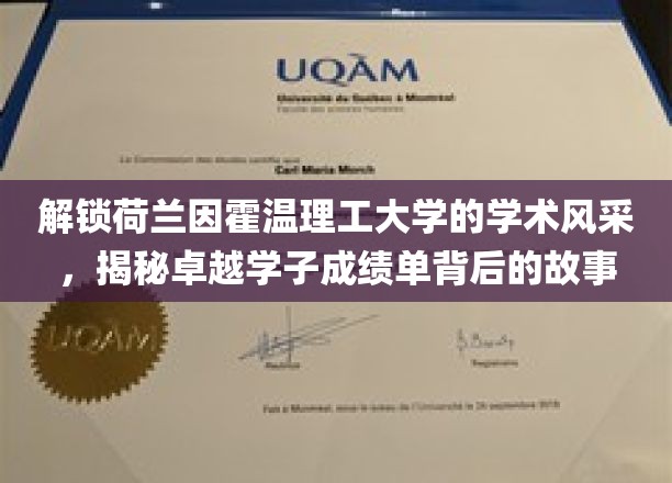一探荷兰因霍温理工大学的学术风采，探寻卓越学子成绩单背后的精彩故事