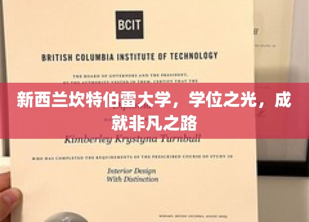 新西兰坎特伯雷大学，学位之光，成就非凡之路