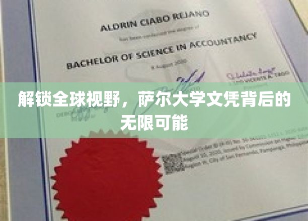 跨越国界，萨尔大学文凭引领你探索世界无限机遇