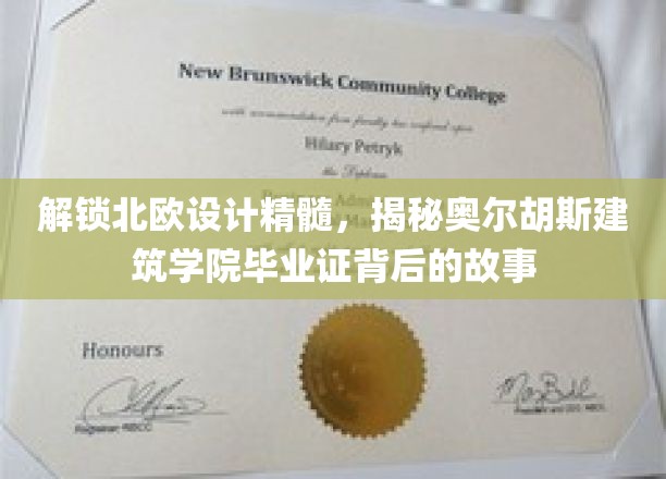 北欧设计灵魂揭秘，奥尔胡斯建筑学院毕业证背后的传奇
