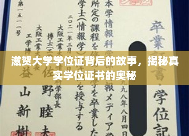 揭秘滋贺大学学位证的奥秘，探寻背后的故事