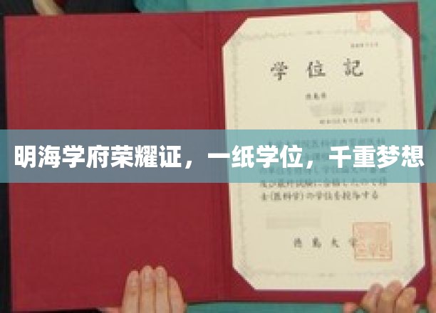 学位荣耀，梦想千重绽放——明海学府辉煌启航