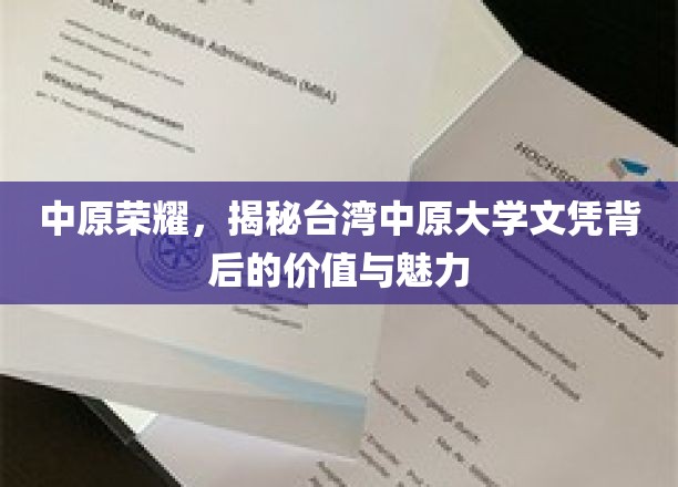 中原荣耀，揭秘台湾中原大学文凭背后的价值与魅力