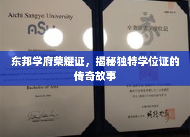 东邦学府荣耀证，揭秘独特学位证的传奇故事