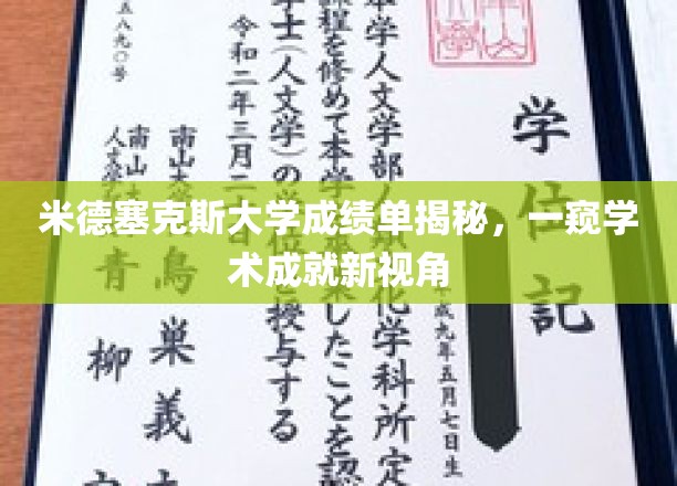解码米德塞克斯大学成绩单，探索学术辉煌的幕后故事