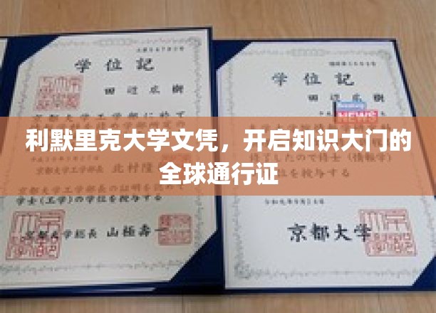 全球通行，利默里克文凭，解锁无限知识之旅