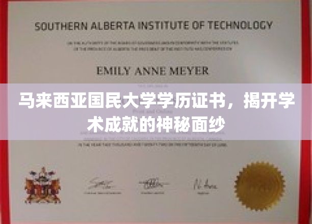 马国大证书，一纸文凭，映照非凡学术足迹