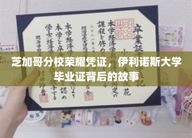 芝加哥分校荣耀凭证，伊利诺斯大学毕业证背后的故事