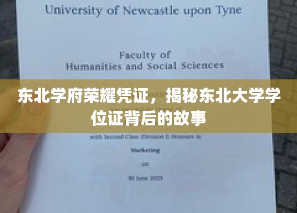 东北大学学位证，探寻东北学府荣耀背后的传奇印记