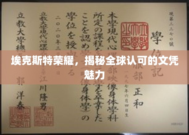 埃克斯特荣耀，全球瞩目的文凭魅力解析