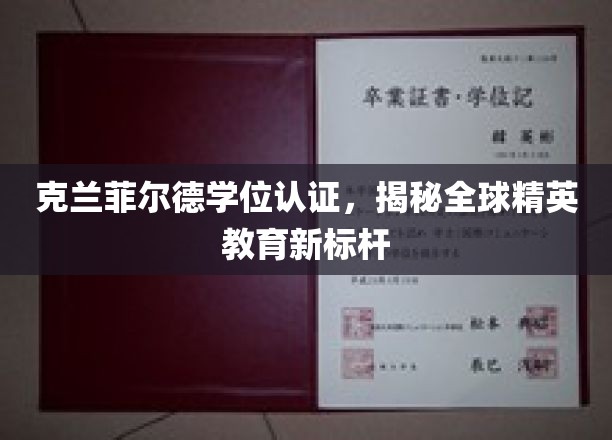 克兰菲尔德学位认证，引领国际教育新潮流的精英培养标准