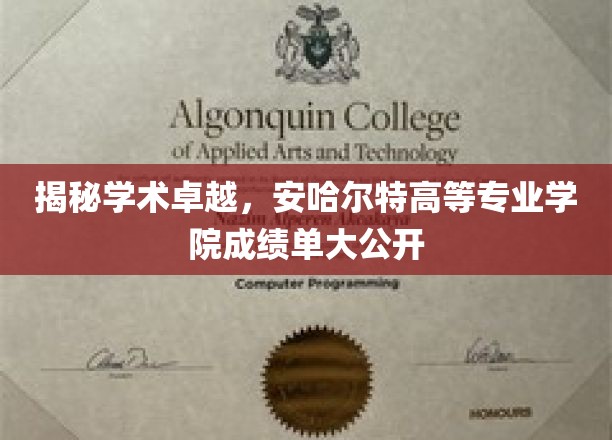 解锁学术巅峰，安哈尔特学院卓越成绩大盘点