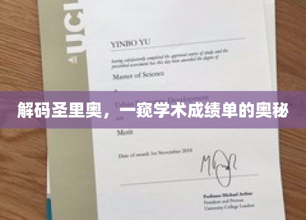 探寻圣里奥背后的学术密码，揭秘成绩单的深层秘密