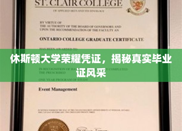 休斯顿大学毕业证风采大揭秘，荣耀凭证背后的真实故事