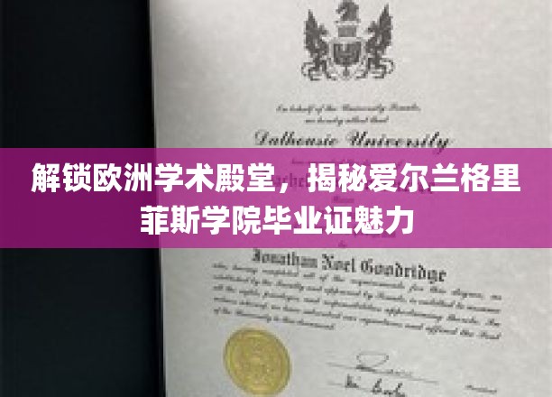 探寻爱尔兰格里菲斯学院毕业证背后的欧洲学术之光