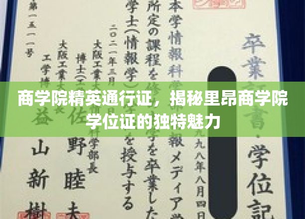 商学院精英通行证，揭秘里昂商学院学位证的独特魅力