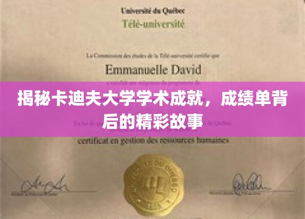 解码卡迪夫大学卓越成就，一纸成绩单背后的传奇篇章