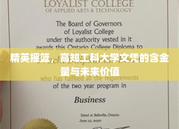 解码未来职场金钥匙，高知工科大学文凭的独到价值与无限潜能
