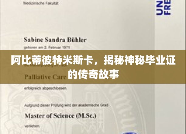 毕业证的神秘之旅，阿比蒂彼特米斯卡的传奇揭秘