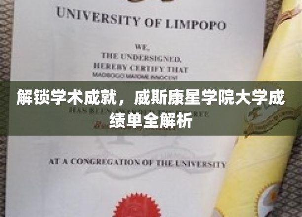 解锁学术成就，威斯康星大学麦迪逊分校成绩单全解析