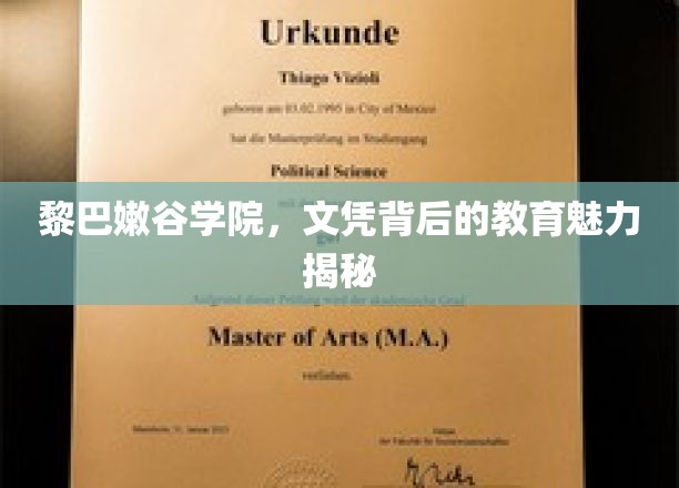 黎巴嫩谷学院，文凭背后的教育魅力揭秘
